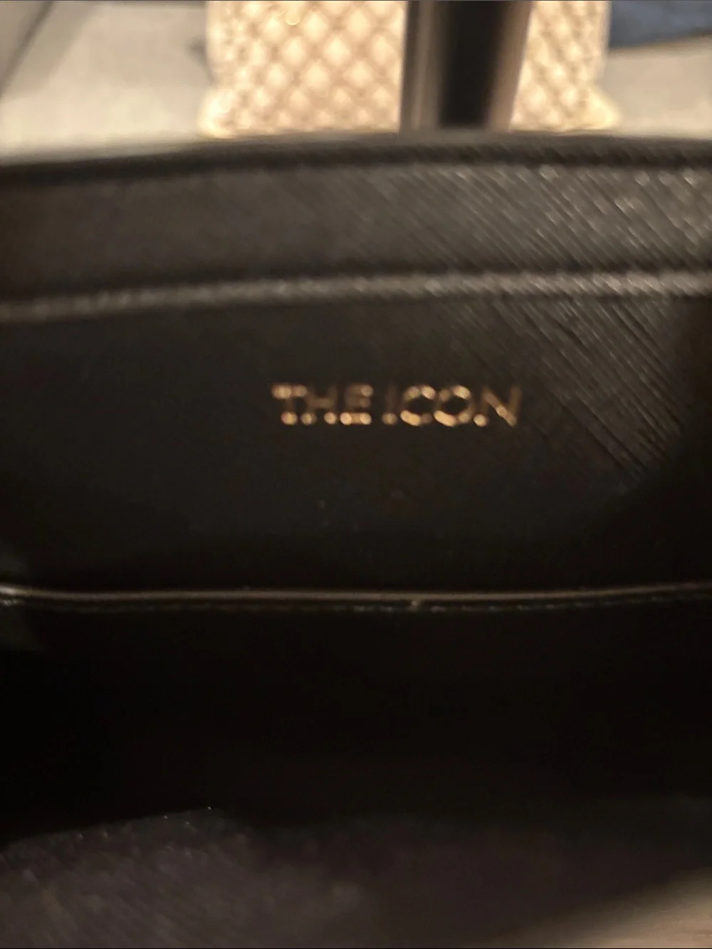 Ted Baker Black Messenger Tote